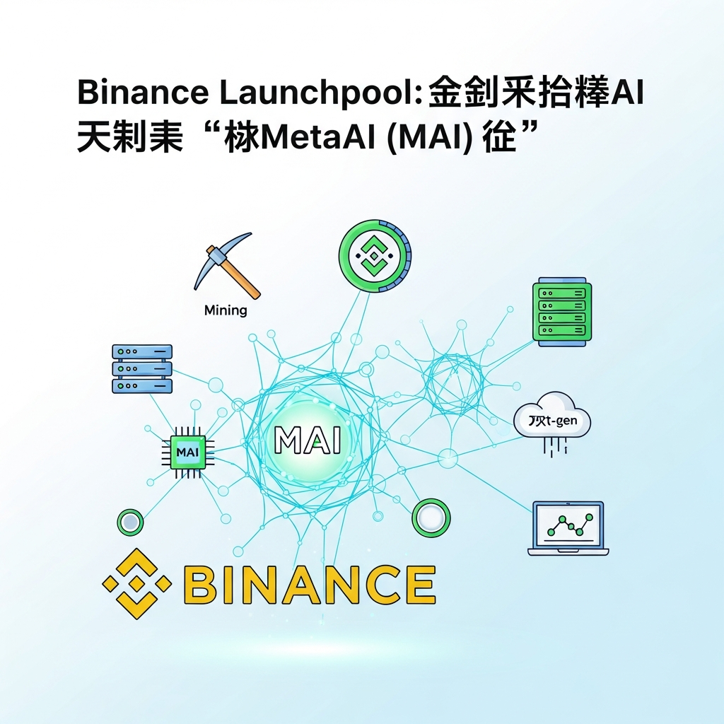 【最速】Binance Launchpool：次世代AIインフラ「MetaAI (MAI)」のマイニング開始
