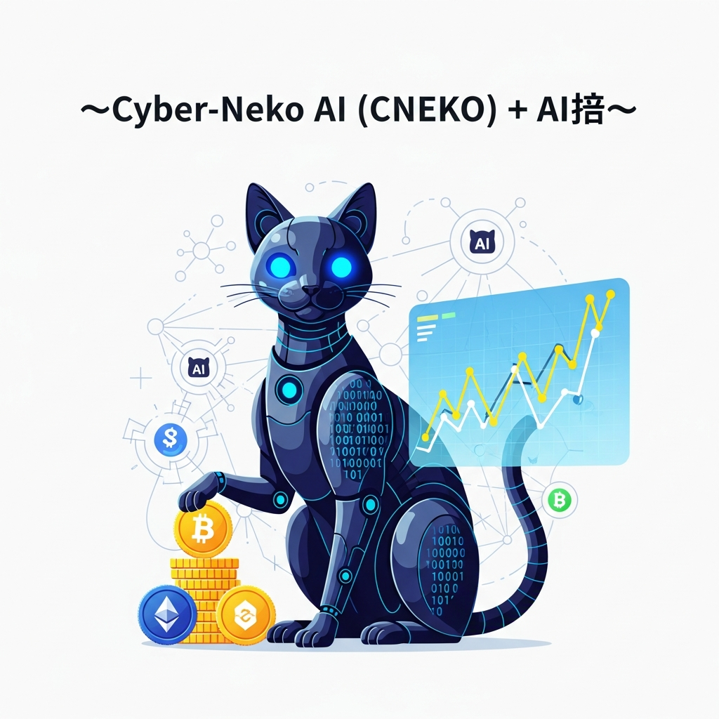 【爆益期待】Cyber-Neko AI (CNEKO) + AIエージェント×猫ミームの最前線