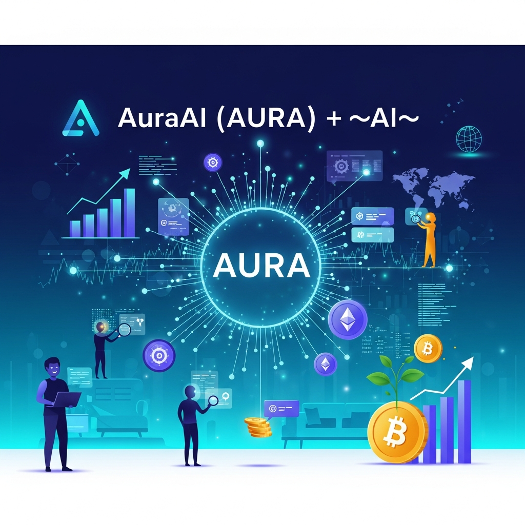 【爆益期待】AuraAI (AURA) + 自律型AIエージェント銘柄