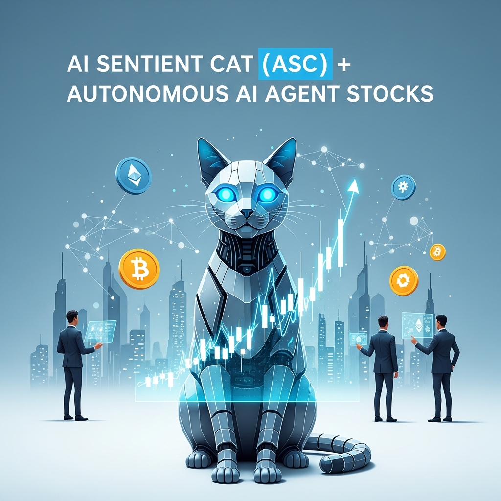【爆益期待】AI Sentient Cat (ASC) + 自律型AIエージェント銘柄