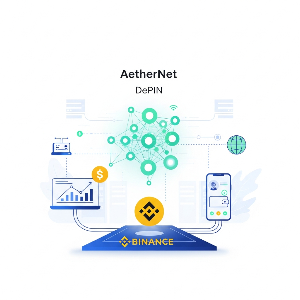 【最速】Binance Launchpoolにて次世代DePINプロジェクト「AetherNet (AET)」が始動