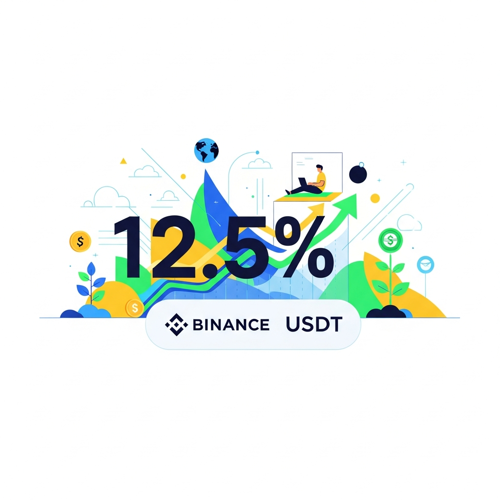 【年利12.5%】Binance Simple EarnでUSDTを手堅く増やす最新運用術