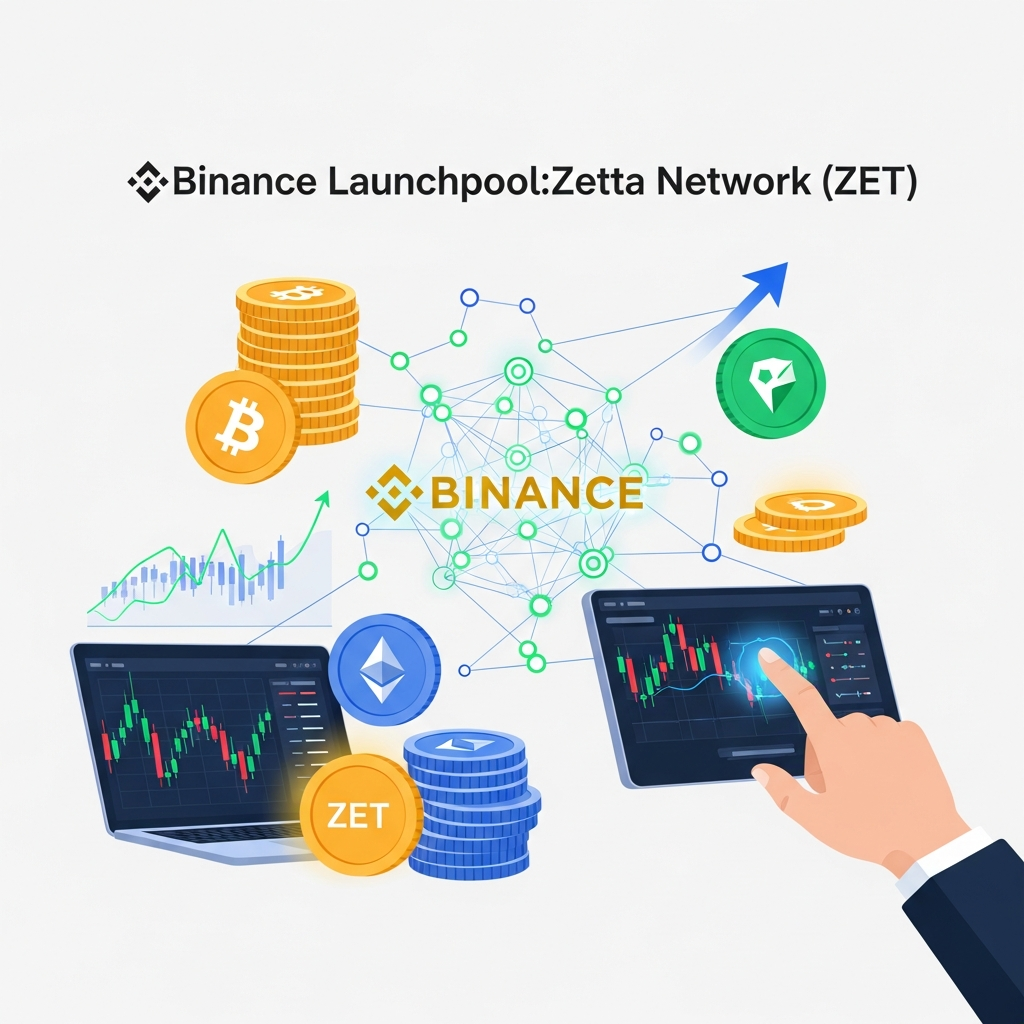 【最速】Binance Launchpool：Zetta Network (ZET) 上場キャンペーン開始