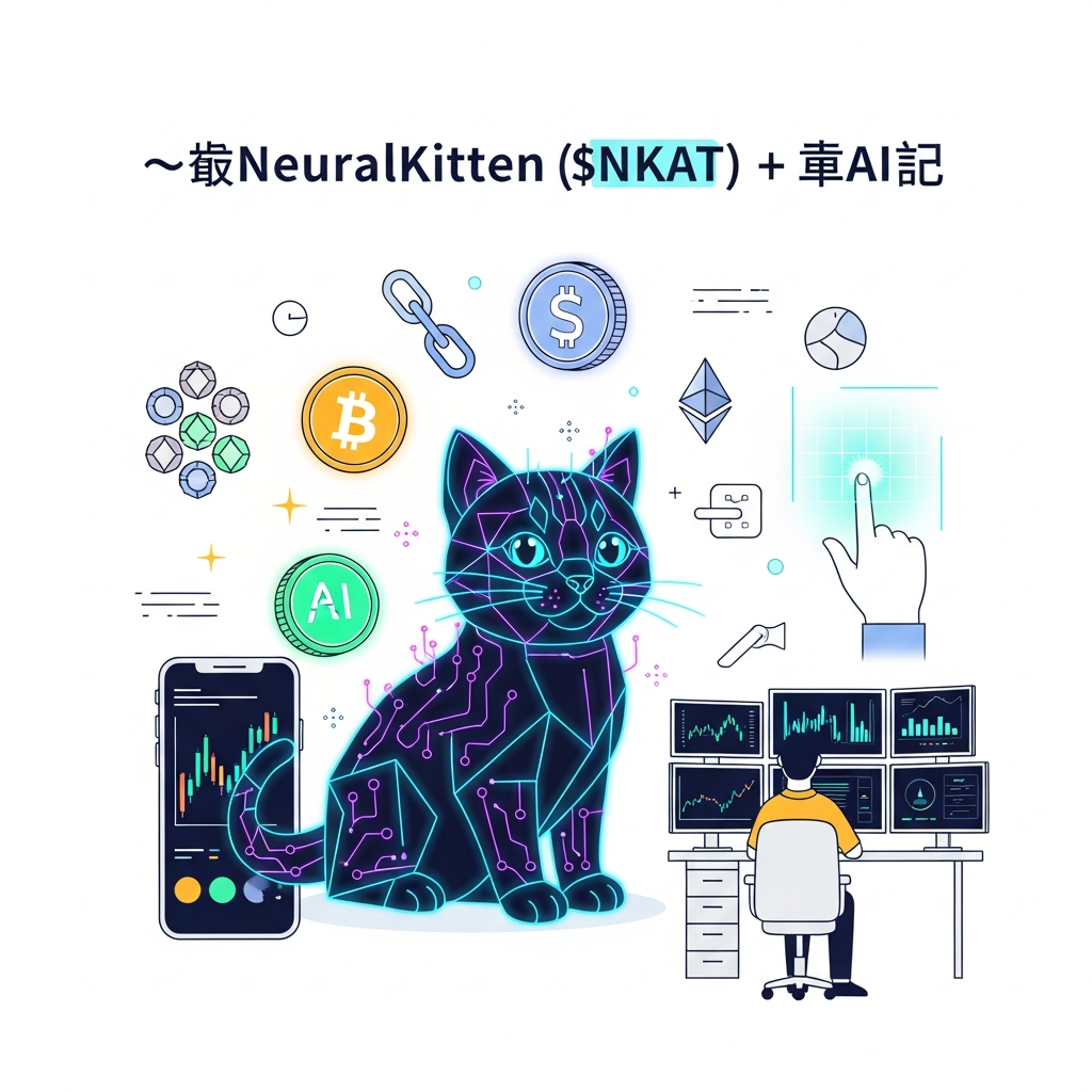 【爆益期待】NeuralKitten ($NKAT) + 自律型AIミームの衝撃
