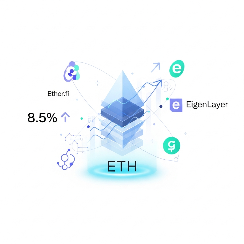 【年利8.5%】Ether.fi＋EigenLayerによるETH再ステーキング（リステーキング）運用