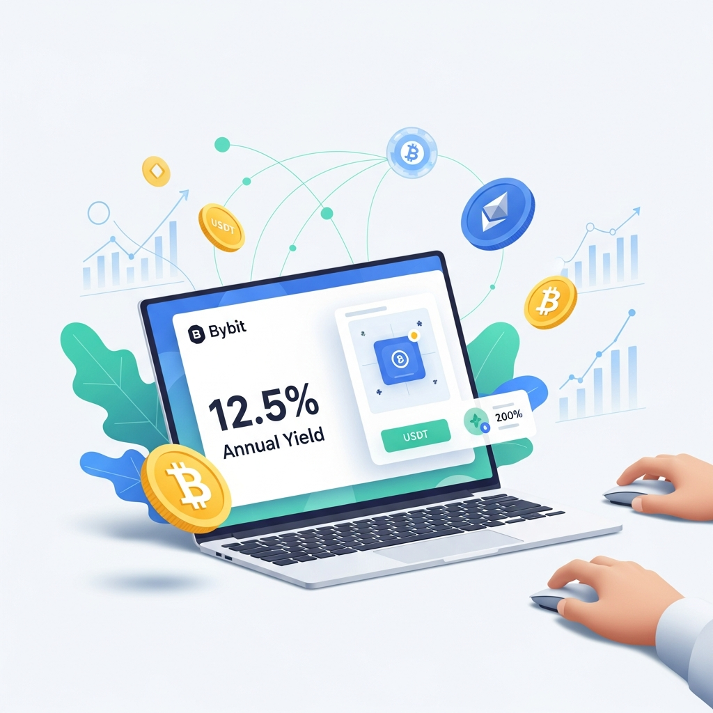 【年利12.5%】Bybit（バイビット）USDT貸付による高利回り運用