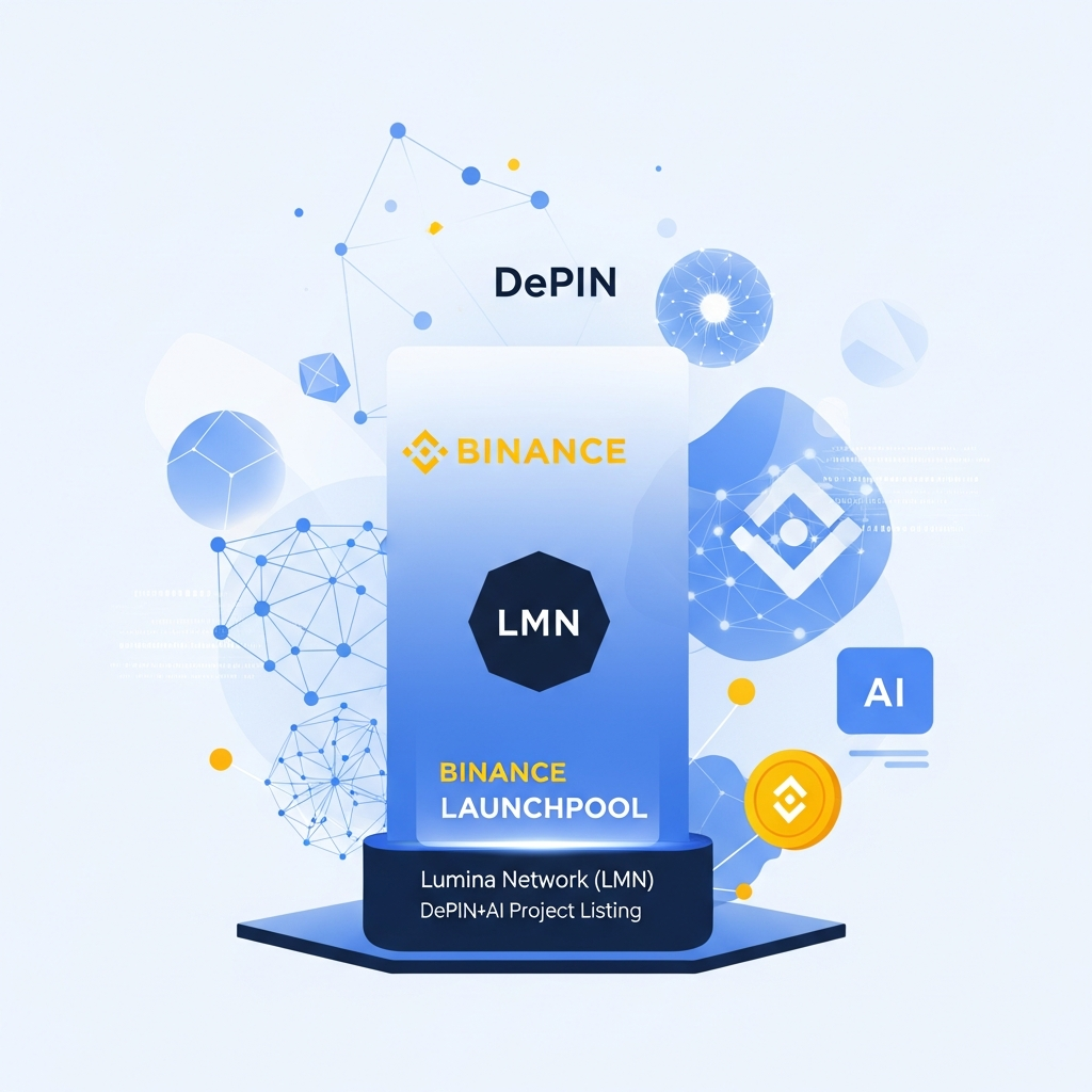【最速】Binance Launchpool：次世代DePIN+AIプロジェクト「Lumina Network (LMN)」上場決定