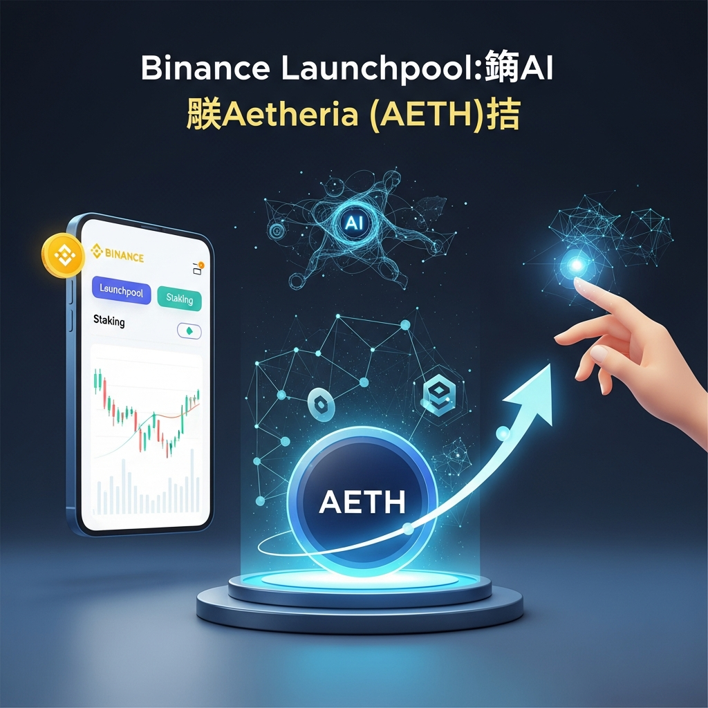 【最速】Binance Launchpool：次世代AIオラクル「Aetheria (AETH)」のステーキング開始