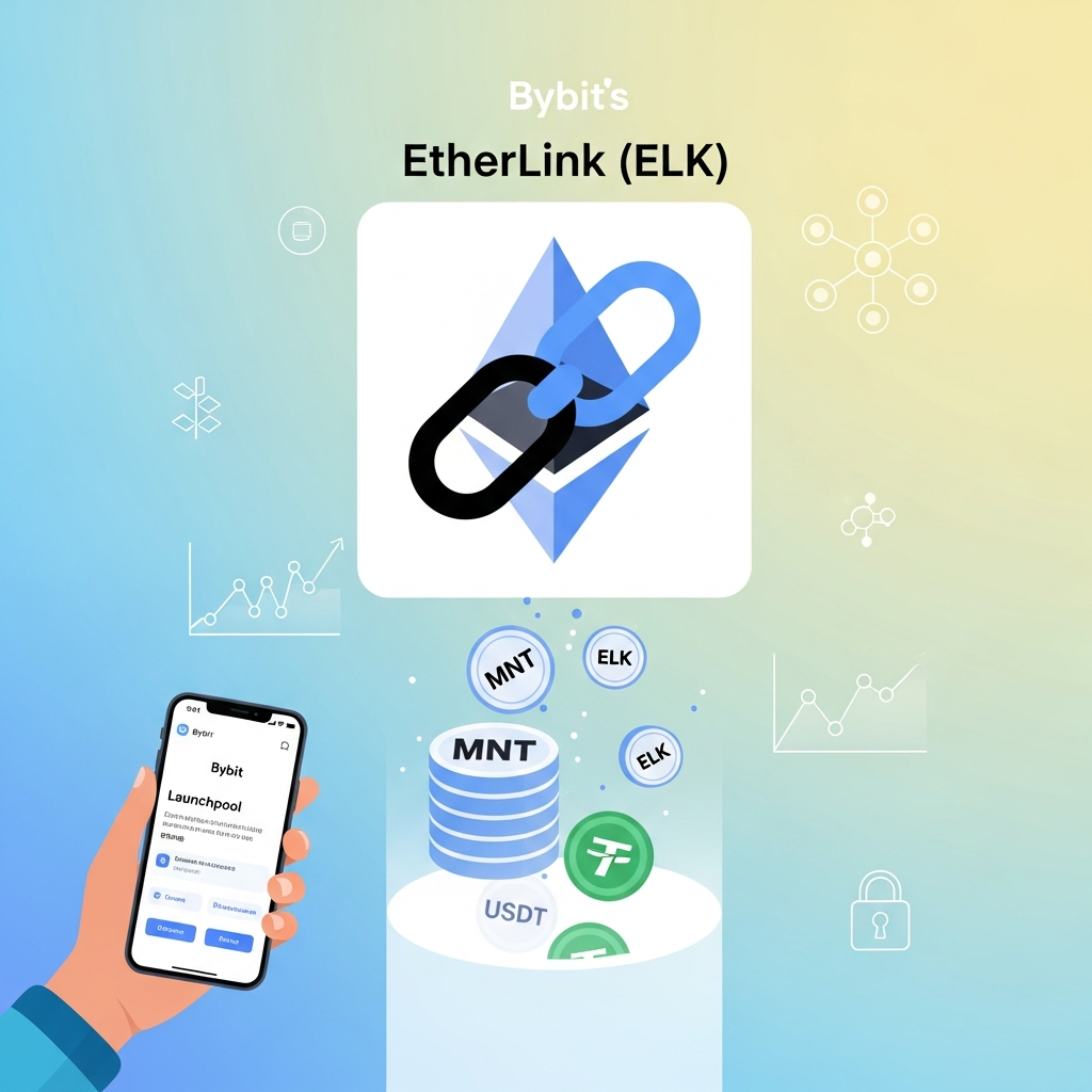 【最速】Bybitローンチプール「EtherLink (ELK)」開催！MNT/USDTステーキングで新トークンを獲得