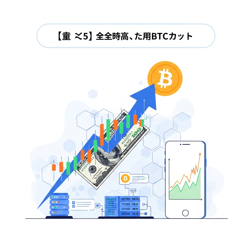 [重要度★5] 米大幅利下げ決定でBTC最高値圏へ