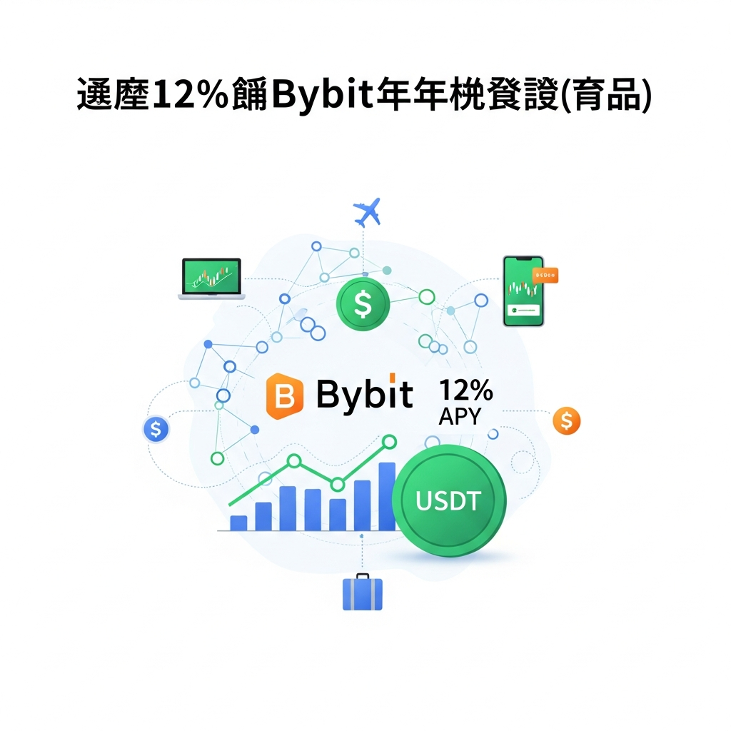 【年利12%】Bybit：USDTシンプル預入（フレキシブル運用）