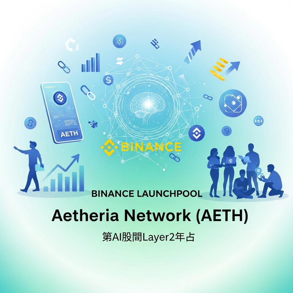 【最速】Binance Launchpool、次世代AI・Layer2プロジェクト「Aetheria Network (AETH)」の取り扱いを開始