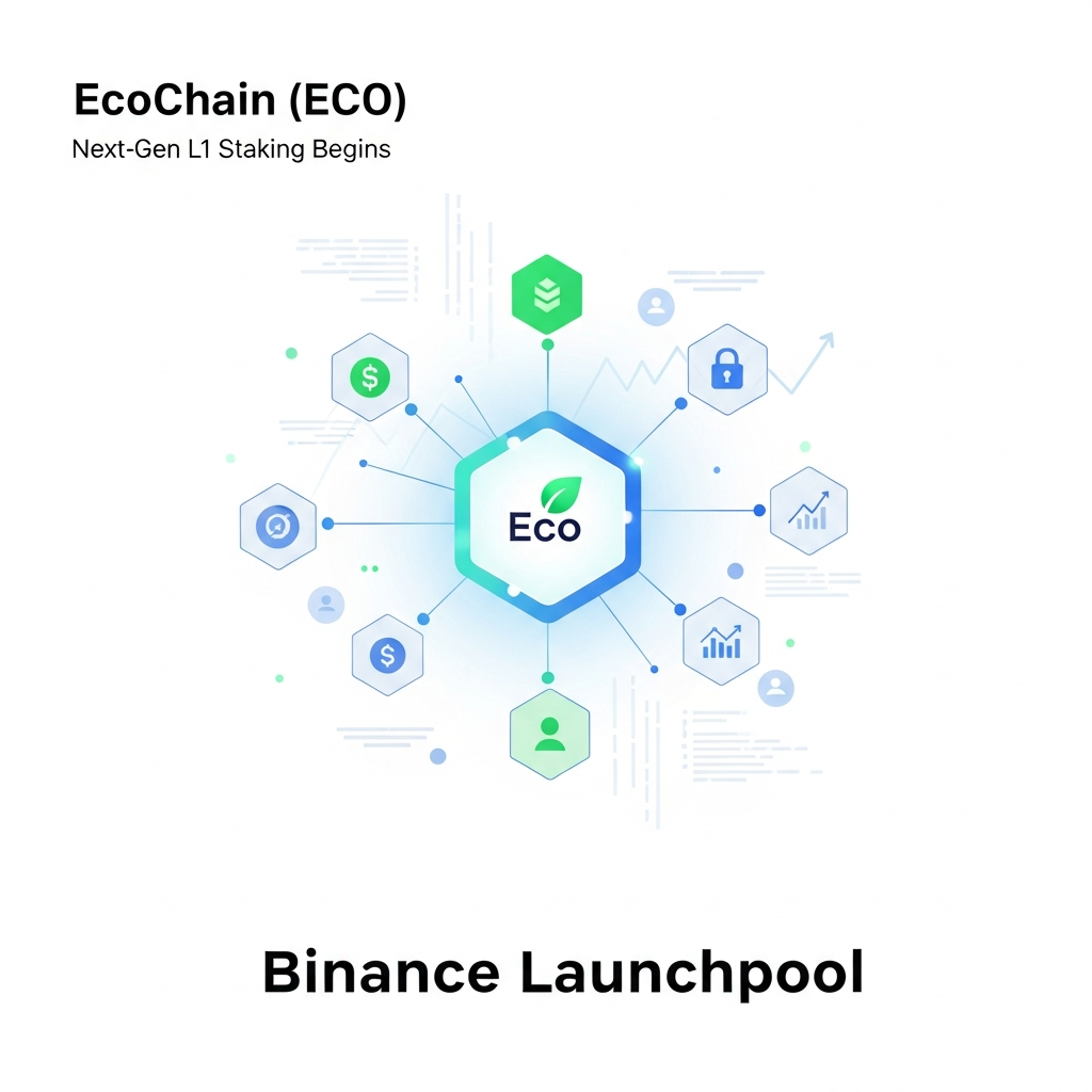 【最速】Binance Launchpool：次世代L1「EcoChain (ECO)」のステーキング開始