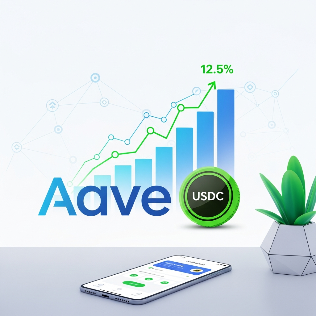 【年利12.5%】Aave V4 × USDCレンディングで手堅く資産を増やす