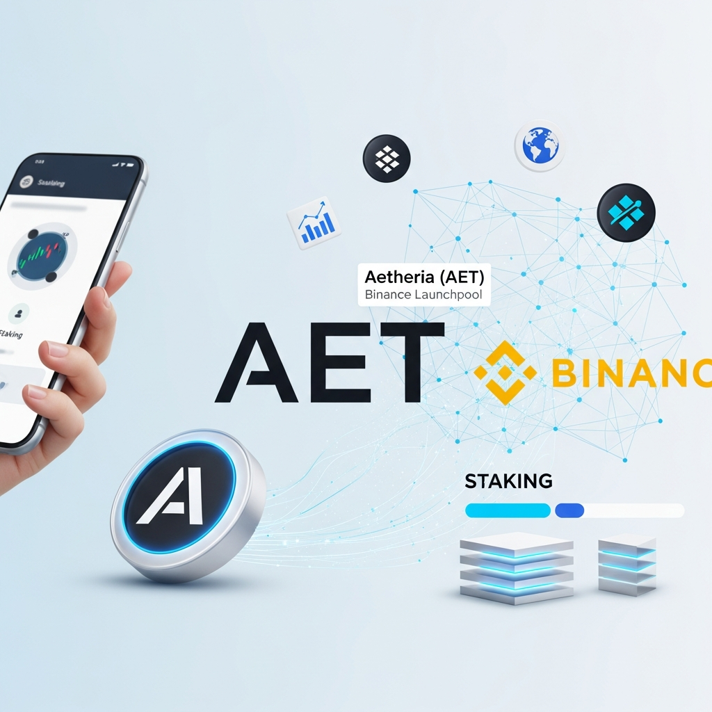 【最速】Binance Launchpool：次世代AIインフラ「Aetheria (AET)」のステーキング開始