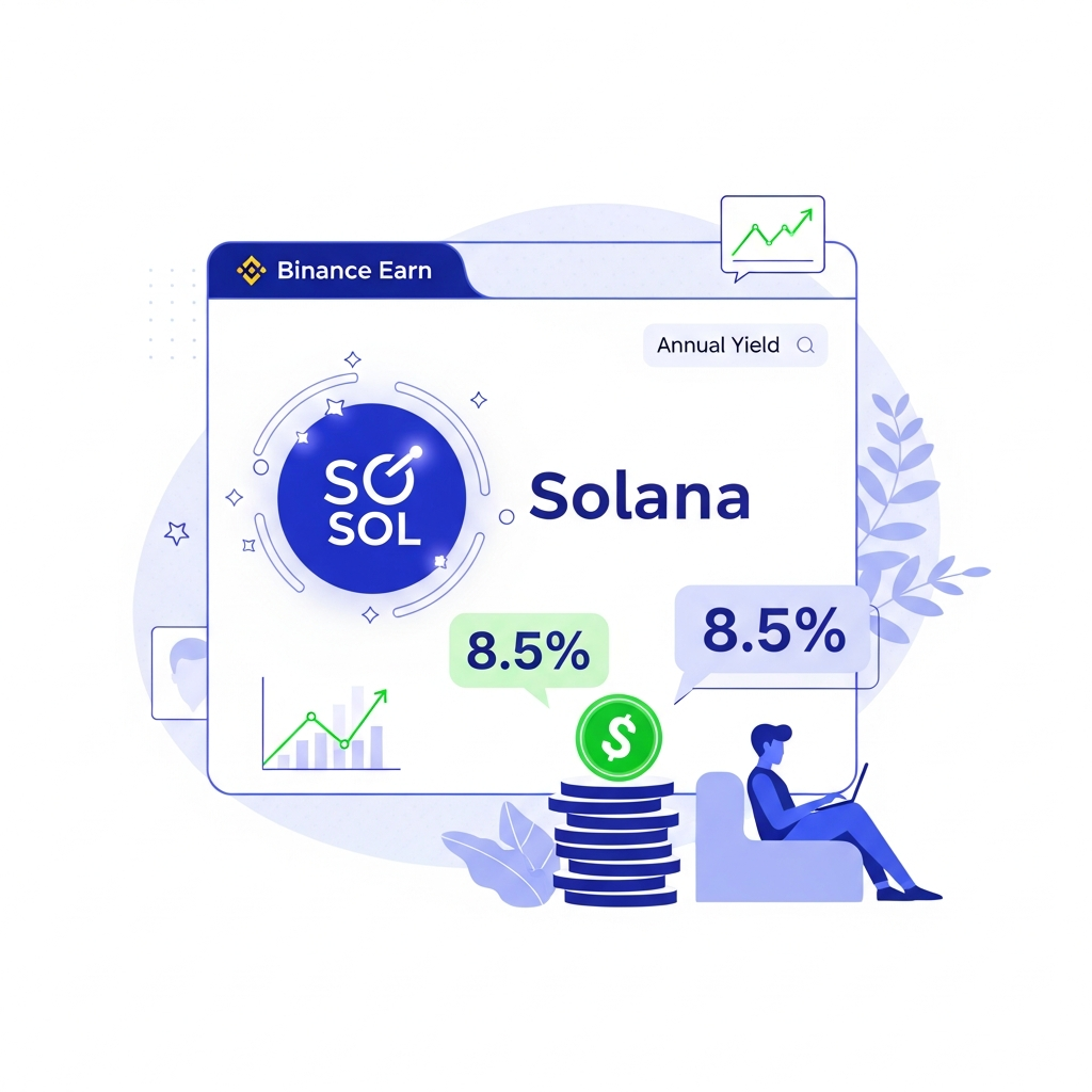 【年利8.5%】Binance（バイナンス）で運用するSOL（ソラナ）Simple Earn