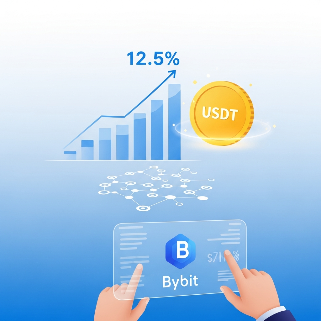 【年利12.5%】Bybit（バイビット）USDTレンディングで手堅く増やす