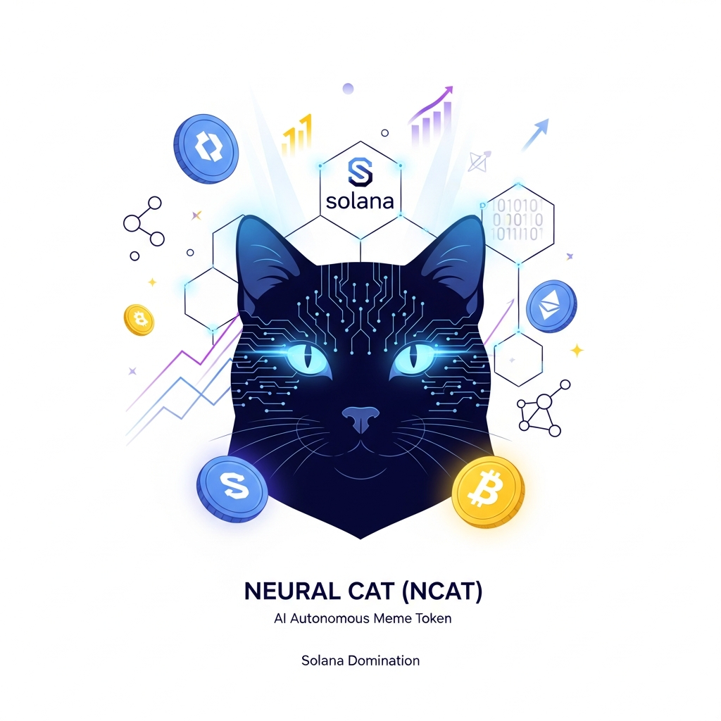 【爆益期待】NEURAL CAT (NCAT) | AI自律型ミームがSolanaを席巻